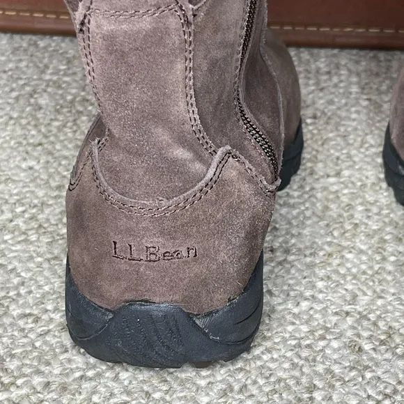 L. L. Bean suede insulated boots