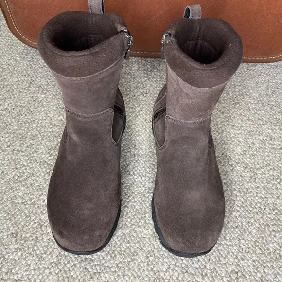 L. L. Bean suede insulated boots