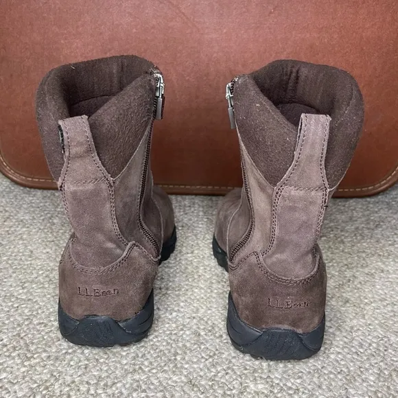 L. L. Bean suede insulated boots