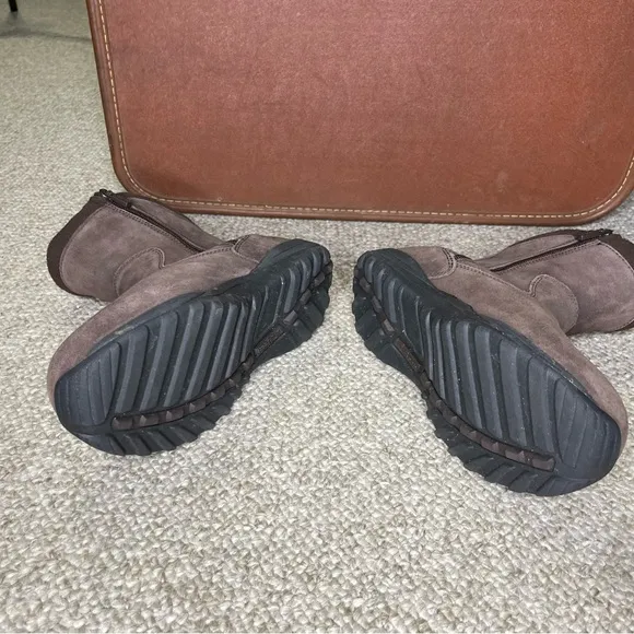 L. L. Bean suede insulated boots
