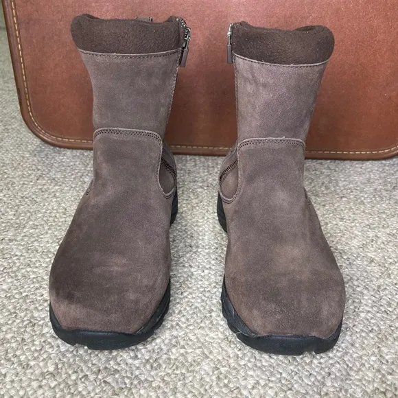 L. L. Bean suede insulated boots