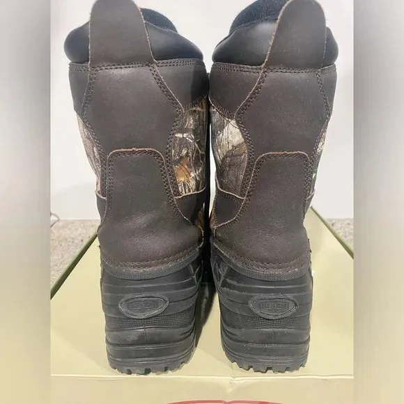 Lake N Trail Men's 3M Thinsulate Ultra Insulated Camo Boots Size 10