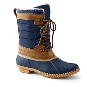 Lands End | Winter Duck Boots Size 8