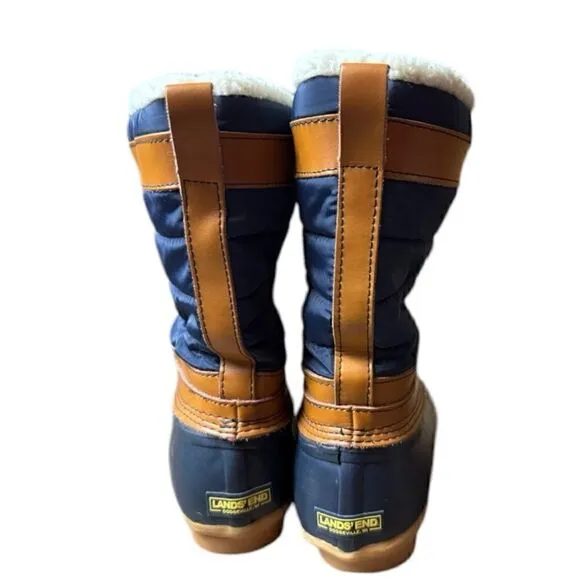 Lands End | Winter Duck Boots Size 8