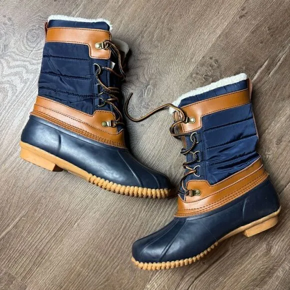 Lands End | Winter Duck Boots Size 8