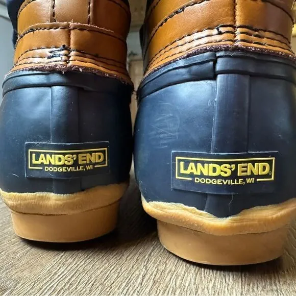 Lands End | Winter Duck Boots Size 8