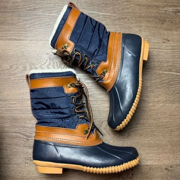 Lands End | Winter Duck Boots Size 8