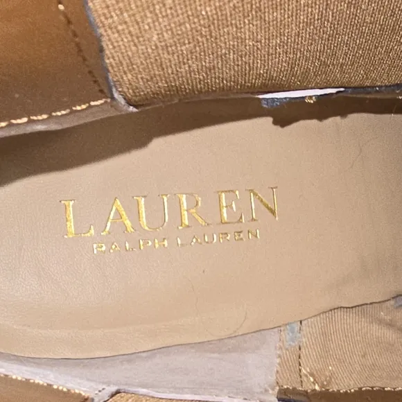 Lauren Ralph Lauren Women's Marianna Chestnut Brown Suede Leather Chelsea Boots