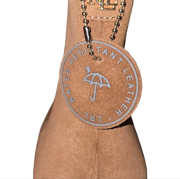 Lauren Ralph Lauren Women's Marianna Chestnut Brown Suede Leather Chelsea Boots