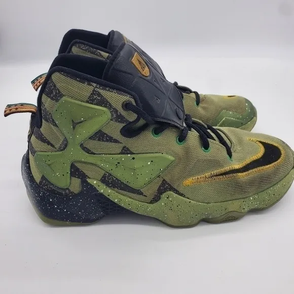 LeBron XIII 13 All Star Green Basketball Shoes Sneakers 6.5 Youth 6.5Men