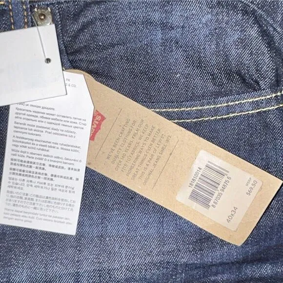 Levi's Men's 541 Athletic Fit Jean, The Rich, 40W x 34L NWT