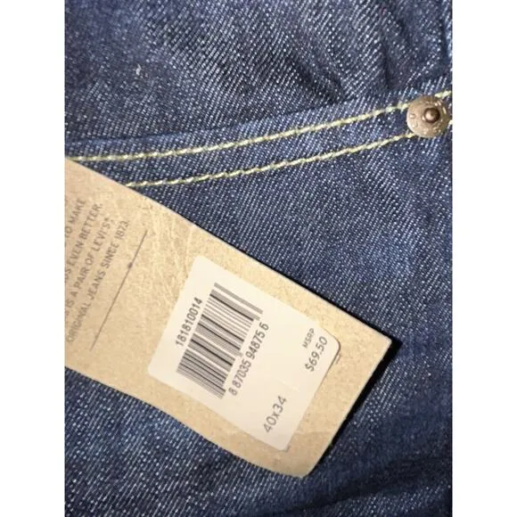 Levi's Men's 541 Athletic Fit Jean, The Rich, 40W x 34L NWT