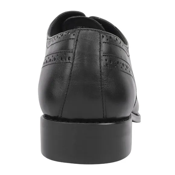 LIBERTYZENO Men's Black and  Lace-Up Shoes