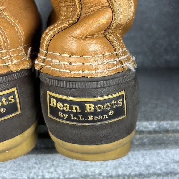 L.L. Bean Bean Boots Rubber Outdoor Rain Yard Boots Shoes Size 7