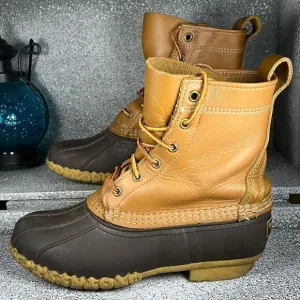 L.L. Bean Bean Boots Rubber Outdoor Rain Yard Boots Shoes Size 7