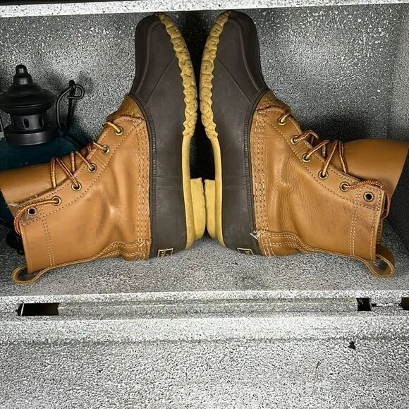 L.L. Bean Bean Boots Rubber Outdoor Rain Yard Boots Shoes Size 7