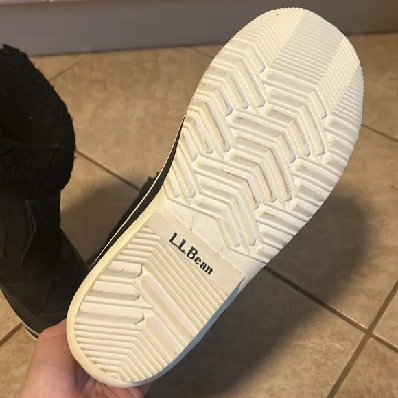 L.L. Bean Black Winter Boots