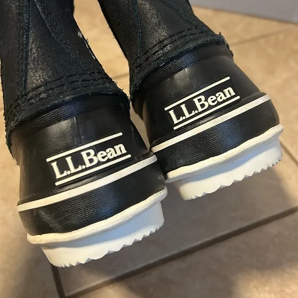 L.L. Bean Black Winter Boots