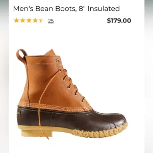 LL Bean Boots 8” Insulated
