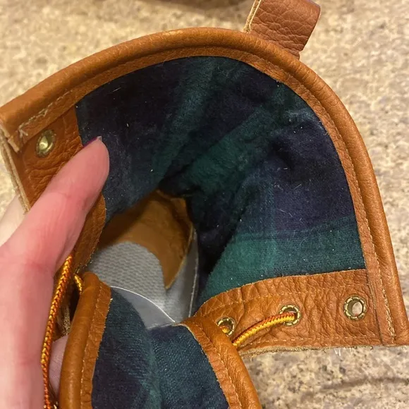 L.L. Bean Chamois Flannel Lined Uppers Duck Boots 503157 8” DM Women’s 8