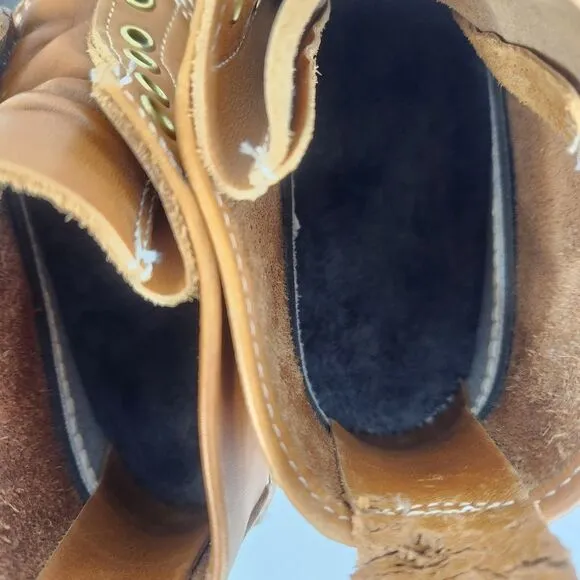 L.L. Bean Mens Insulated Foot Bed Bean Duck Boots Size 10M
