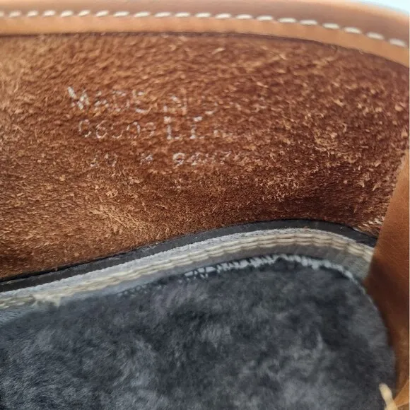 L.L. Bean Mens Insulated Foot Bed Bean Duck Boots Size 10M