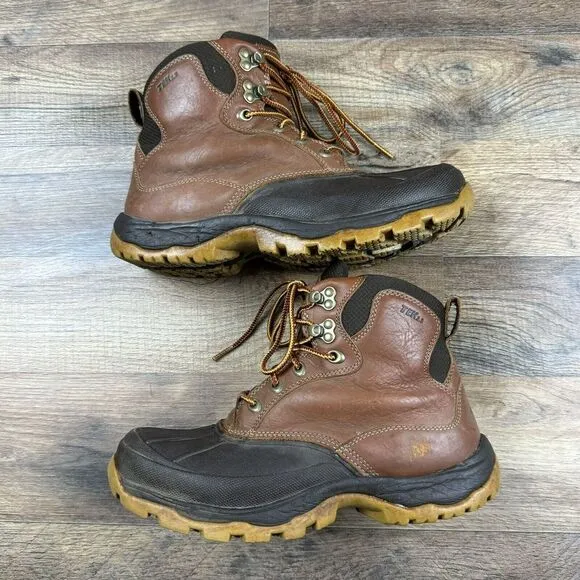L.L. Bean Storm Chasers‎ Classic Waterproof Leather Boots Lace-Up Size 9 M