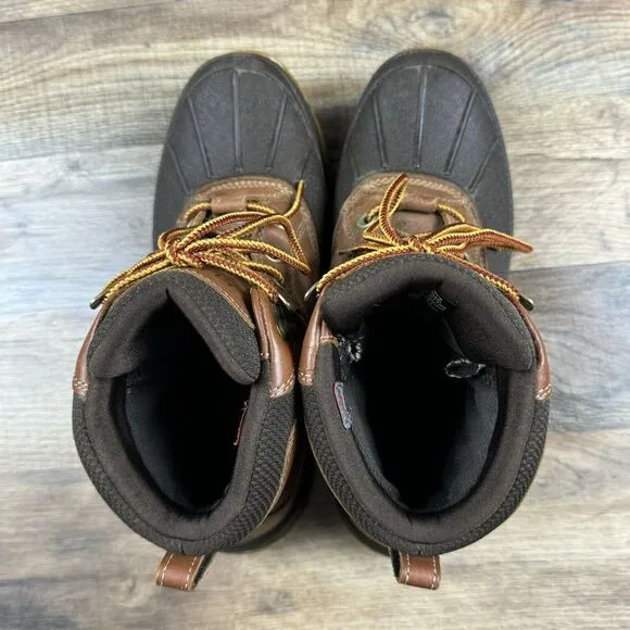 L.L. Bean Storm Chasers‎ Classic Waterproof Leather Boots Lace-Up Size 9 M
