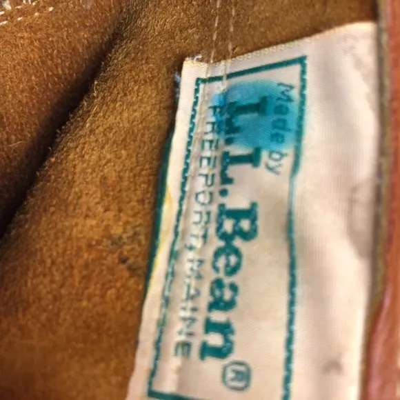 L.L. Bean Vintage Men's Maine Hunting Shoes Rugged Outdoor Waterproof