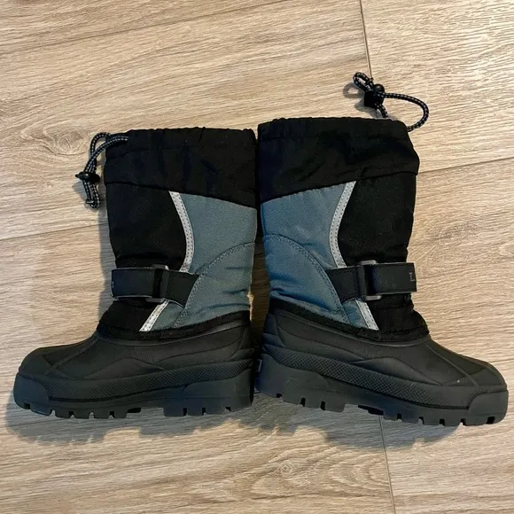 L.L.Bean Kids Northwoods Insulated Tall Waterproof Winter Snow Boots Size 11