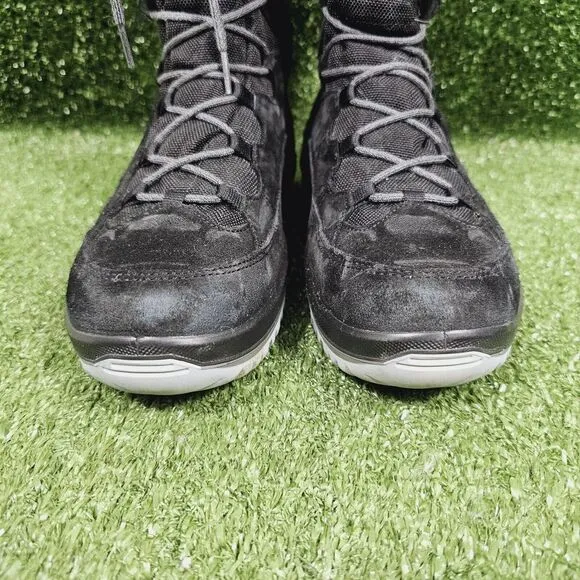 Lowa Barina III Goretex Black‎ Waterproof Insulated Lined Winter Boots Womens 7