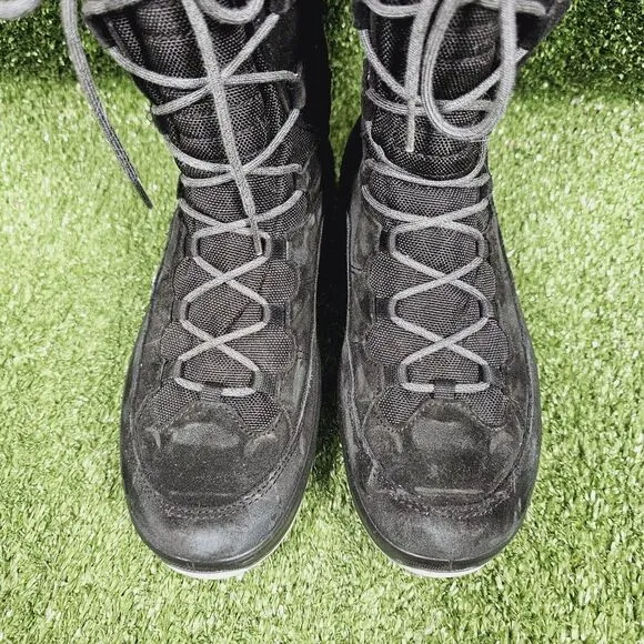 Lowa Barina III Goretex Black‎ Waterproof Insulated Lined Winter Boots Womens 7