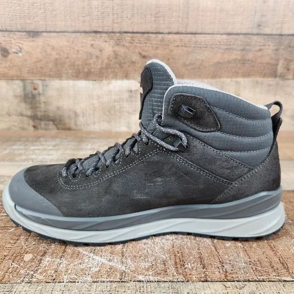Lowa Malta GTX Mid Women Size 9 Hiking Boots Outdoor Camping Gore-Tex Gray Shoes