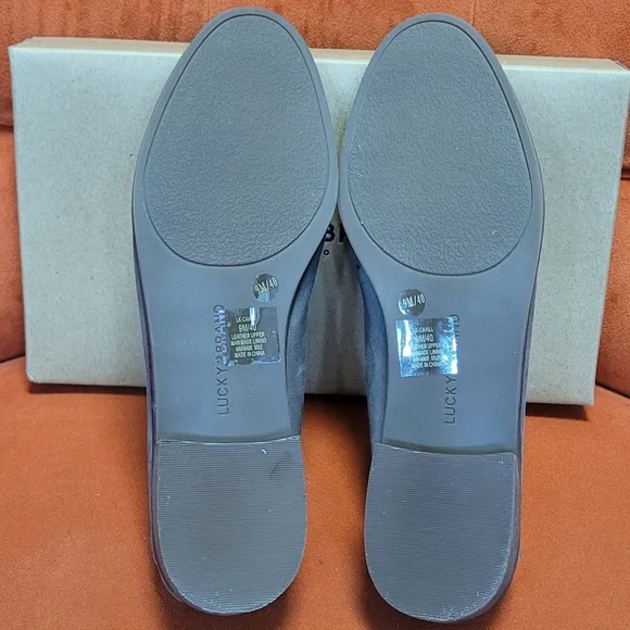 Lucky Brand Women Cahill Dark Driftwood Salvador Shoes Size 9m