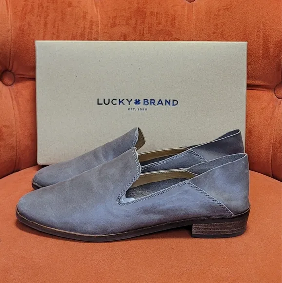 Lucky Brand Women Cahill Dark Driftwood Salvador Shoes Size 9m