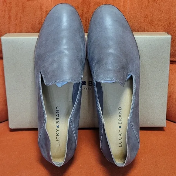 Lucky Brand Women Cahill Dark Driftwood Salvador Shoes Size 9m
