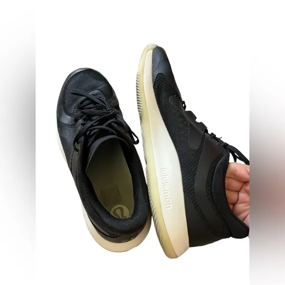 Lululemon Strongfeel Training Sneakers Women's 11 Men's 9‎ Black White Shoes✅