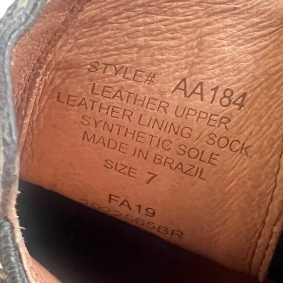 MADEWELL The Regan Chelsea Boot 7 Python Snake Embossed Leather Animal Print