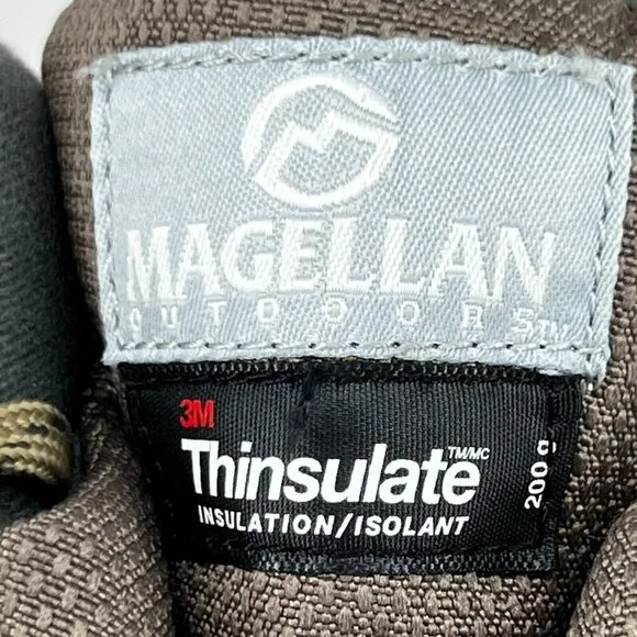 Magellan Outdoors Mens FWMFFS4003 Thinsulate Suede Leather Size 9 Duck Boots