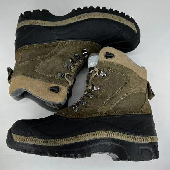 Magellan Outdoors Mens FWMFFS4003 Thinsulate Suede Leather Size 9 Duck Boots