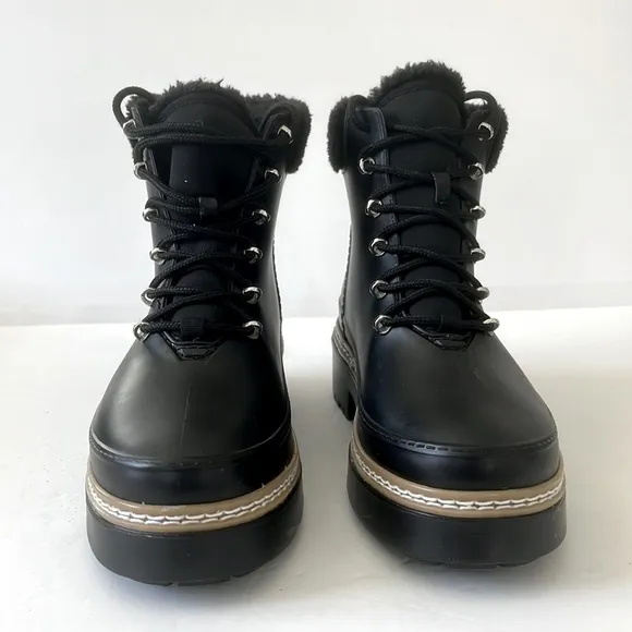 Marc Fisher Women’s Waterproof Winter Lace Up Lug Sole Boots Size 6