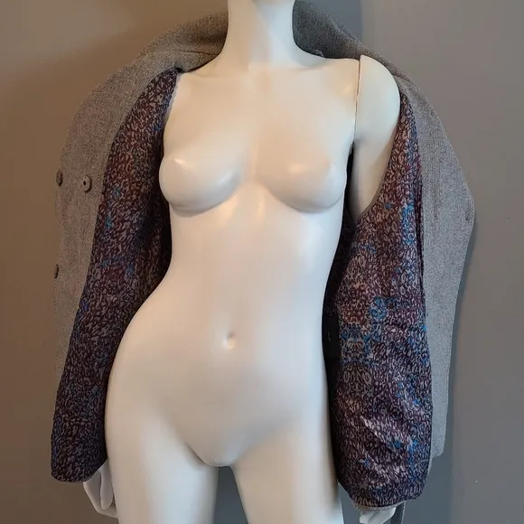 Marc New York by Andrew Marc Wool-Blend Cape Jacket | Size 10