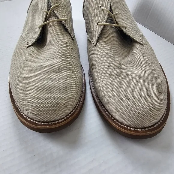 Margaritaville Mens Oxford Canvas Shoes Lace Up Tavern Canvas Blue Size 11