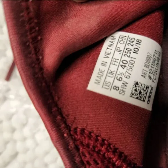 Maroon adidas nmd r1 size 8
