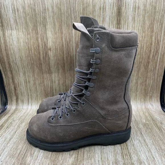 Matterhorn 10&quot; Field Boots Women's 7 Sage Green Suede Insulated Gore-tex CV8787‎