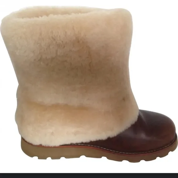 Maylin ankle boots Ugg Brown size 39 (8) EU in Leather - 896845