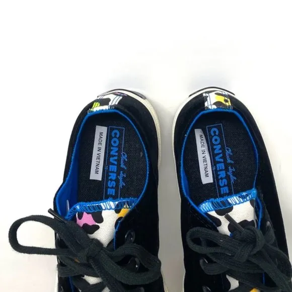💖MEGA SALE💖Converse Chuck 70 OX Pattern Low Top Black Animal Women's 572393C