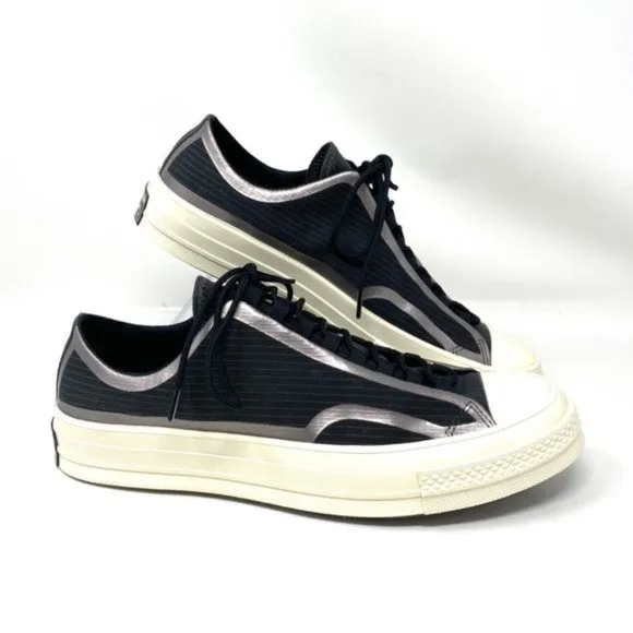 💖MEGA SALE💖Converse Women 170768C CHUCK 70 TAPE SEAM OX Black Canvas Low Shoes