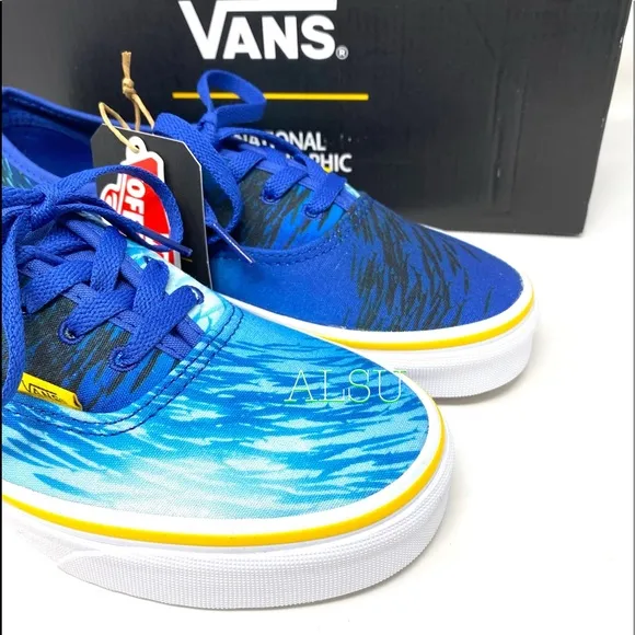 💖MEGA SALE💖VANS National Geographic Shoes Era Blue Women's 5.5 | 6 VN0A2Z5I002