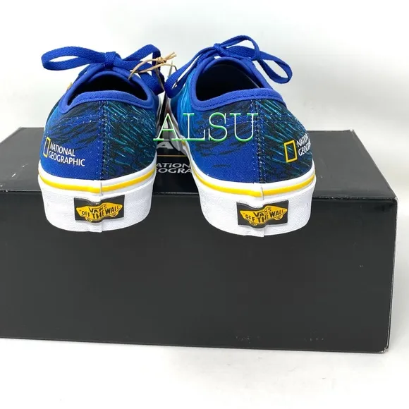 💖MEGA SALE💖VANS National Geographic Shoes Era Blue Women's 5.5 | 6 VN0A2Z5I002